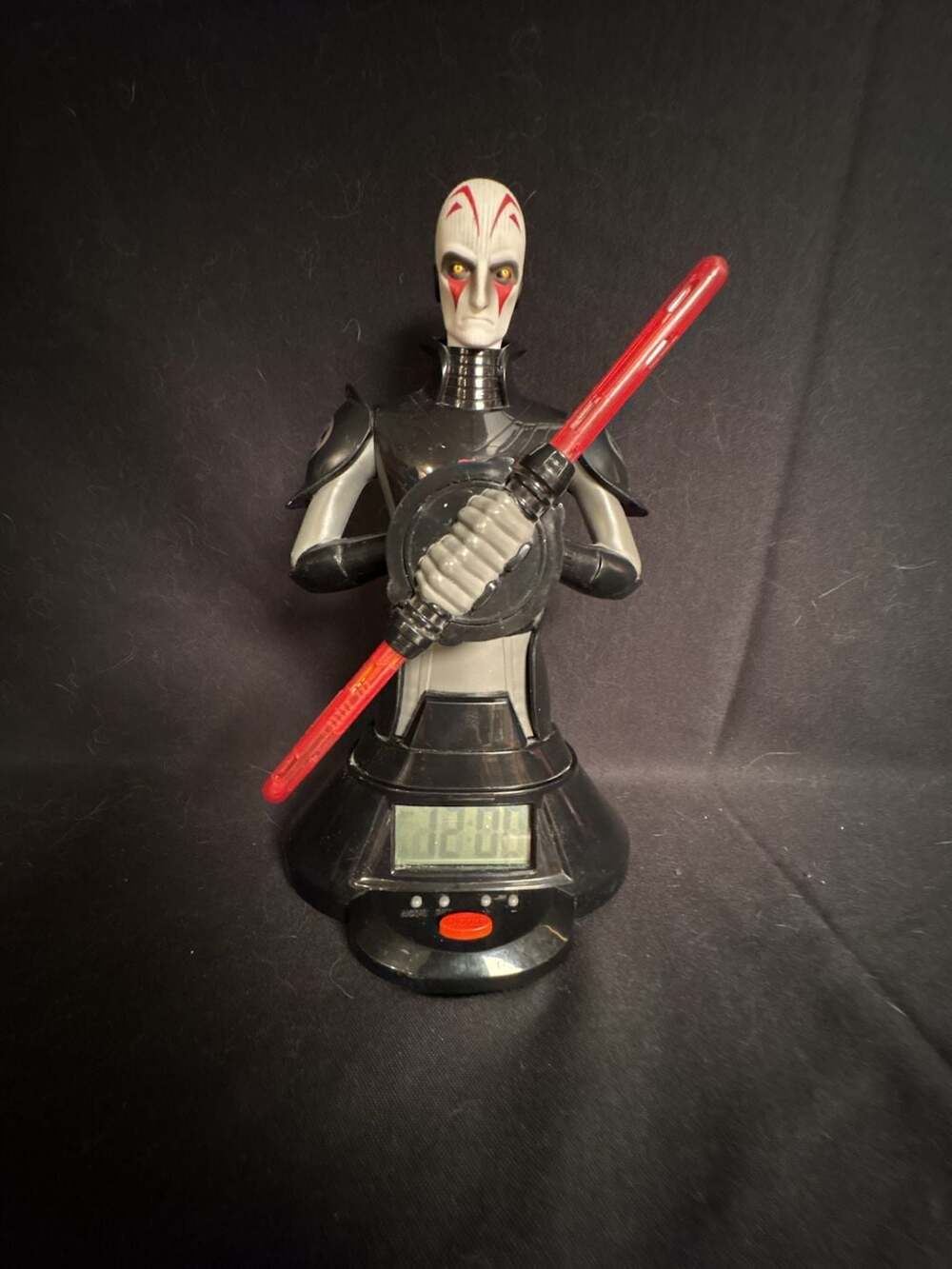 Star Wars Rebels The Inquisitor Spinning Lightsaber Alarm Clock Spin Master